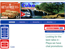 Tablet Screenshot of cuba.com.es